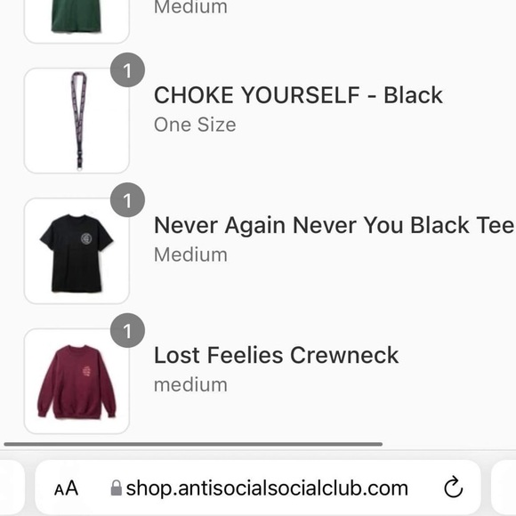 ASSC Lost Feelies Crewneck Sweater - Picture 6 of 8